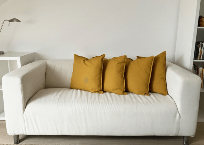 Klippan kanapén új huzat