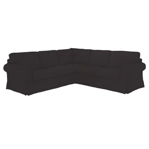 Ektorp sarokkanapé huzat (kinyitható) - Hanna sötétszürke