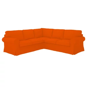 Ektorp sarokkanapé huzat (kinyitható) - MV narancs