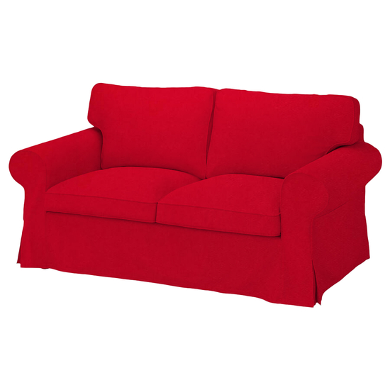Ektorp kanapéhuzat 2 személyes kinyitható (nagyobb modell)  - MV piros