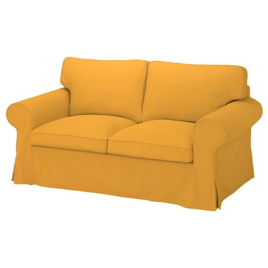 Ektorp kanapéhuzat 2 személyes kinyitható (nagyobb modell) - Hanna sárga