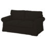 Kép 1/3 - Ektorp kanapéhuzat 2 személyes kinyitható (kisebb modell) - MV fekete