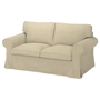Kép 1/3 - Ektorp kanapéhuzat 2 személyes kinyitható (nagyobb modell) - Hanna bézs
