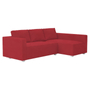 Kép 1/2 - Manstad kanapé huzat jobb oldali ágyneműtartóval - Hanna piros